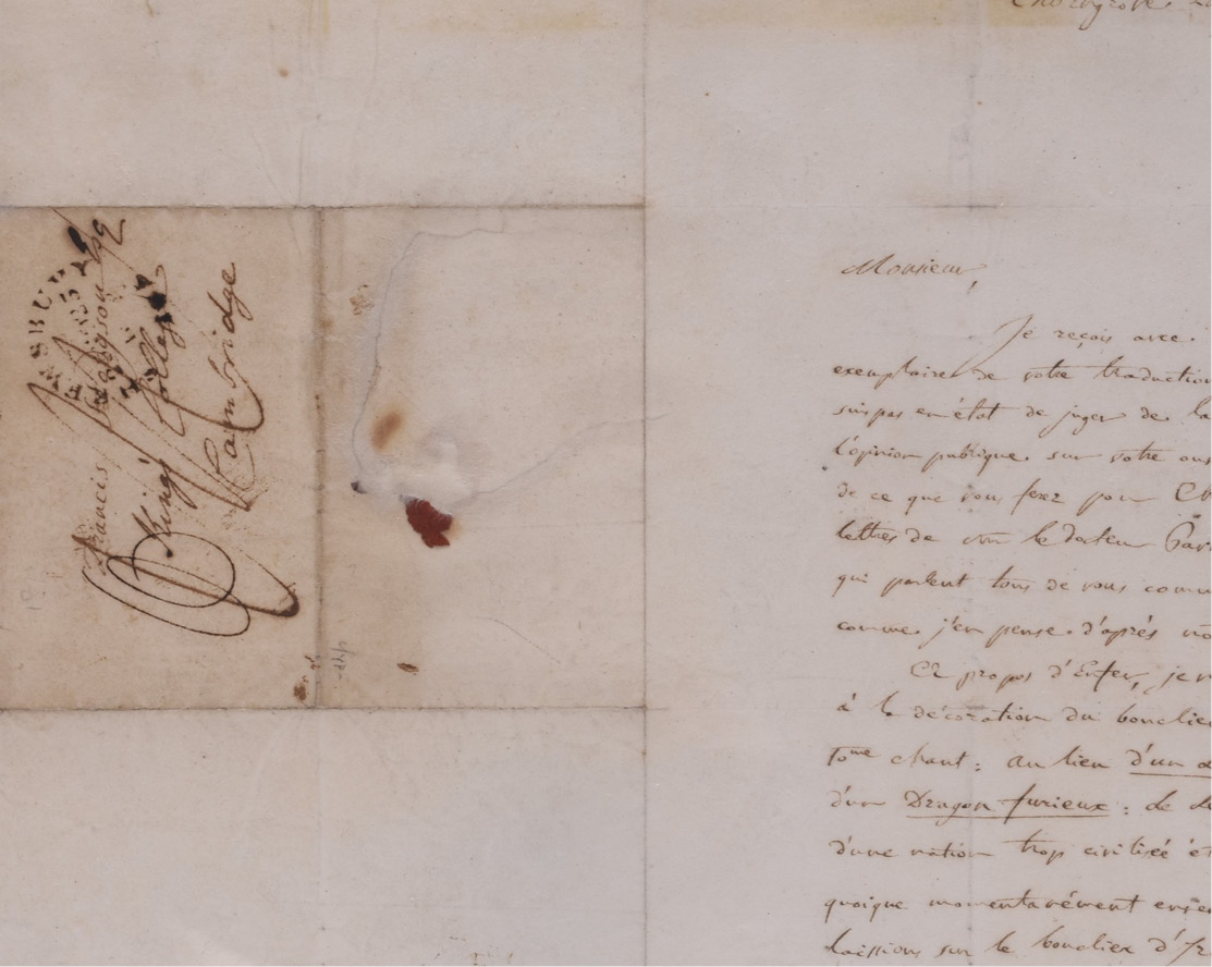 Letter from Napoleon’s paroled brother sells for £500 in Shrewsbury auction